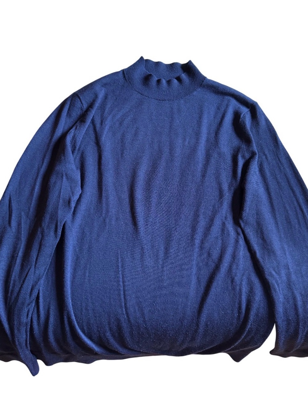 Banana Republic 100% Merino Wool Mock Neck Sweater